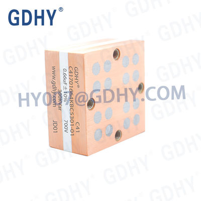 GDHY C41-BC5 0.66UF/700VRMS/300KVAR RESEMBLING ALCON FP-8-300-4H/CELEM CSP305B HIGH POWER CAPACITORS CAPACITORS SUPPLIERS WATER-COOL