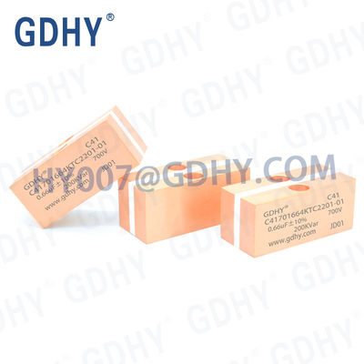 GDHY C41-TC2 0.66UF/700V/200KVAR RESEMBLING ALCON FP-4-150-SM/SP CELEM CSM150 CAPACITORS FOR SALE MAKE INDUCTION HEATER CAPACITOR