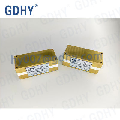 GDHY Water Cooled Capacitor C41-TC2 0.66uF 700V 200kVar Resembling Alcon FP-5-200/Celem CSM150/200 for Induction Heating Machines