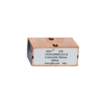 GDHY Water Cooled Capacitor C41-BC2 0.33uF Resembling Alcon FP-5-200/Celem CSP 150/200 For EMI UPS