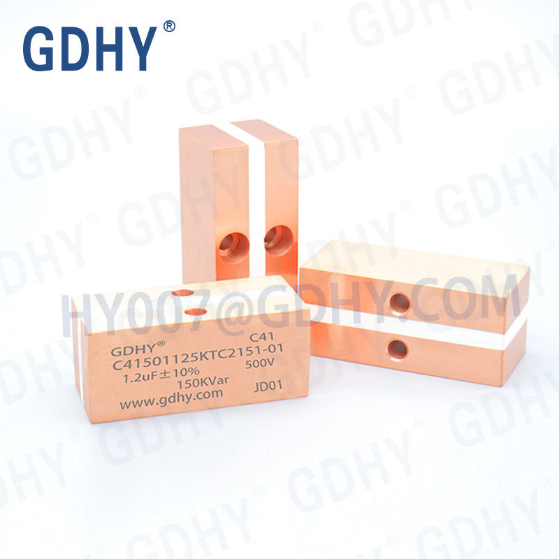 GDHY C41-TC2 1.2UF/500V/150KVAR RESEMBLING ALCON FP-4-150-SM/SP CELEM CSM150 CAPACITORS MANUFACTURERS POLYPROPYLENE CONDUCTION-COOLED
