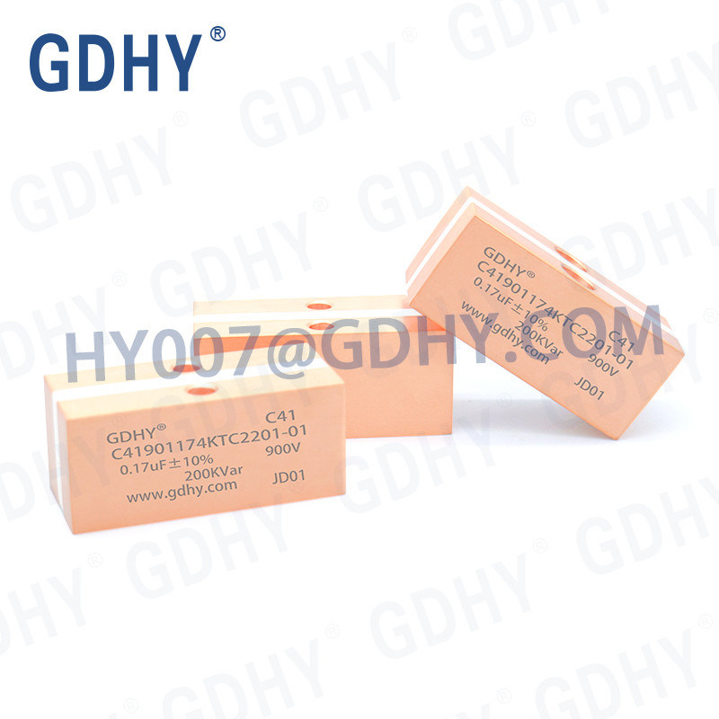 GDHY C41-TC2 0.17UF/900V/200KVAR RESEMBLING ALCON FP-4-150-SM/SP CELEM CSM150 METALLIZED FILM CAPACITOR INDUCTION HEATING FILM CAPACITOR