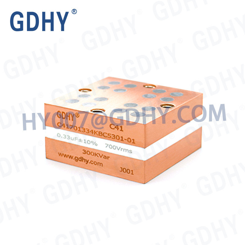 GDHY C41-BC5 0.33UF/700Vrms/300Kvar Resembling ALCON FP-8-300-4H/Celem CSP305B High Frequency Capacitor