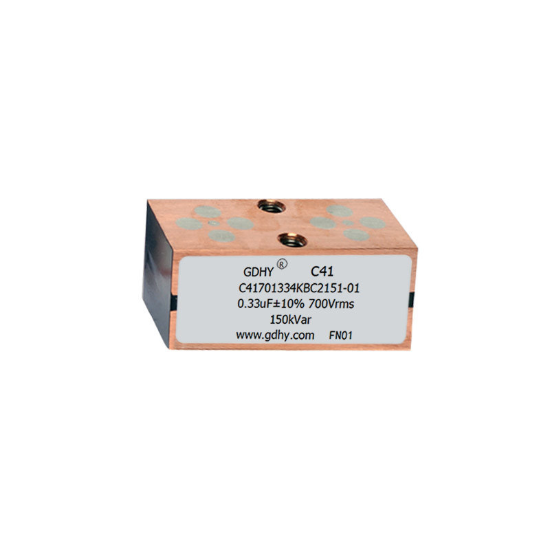 GDHY Water Cooled Capacitor C41-BC2 0.33uF Resembling Alcon FP-5-200/Celem CSP 150/200 For EMI UPS