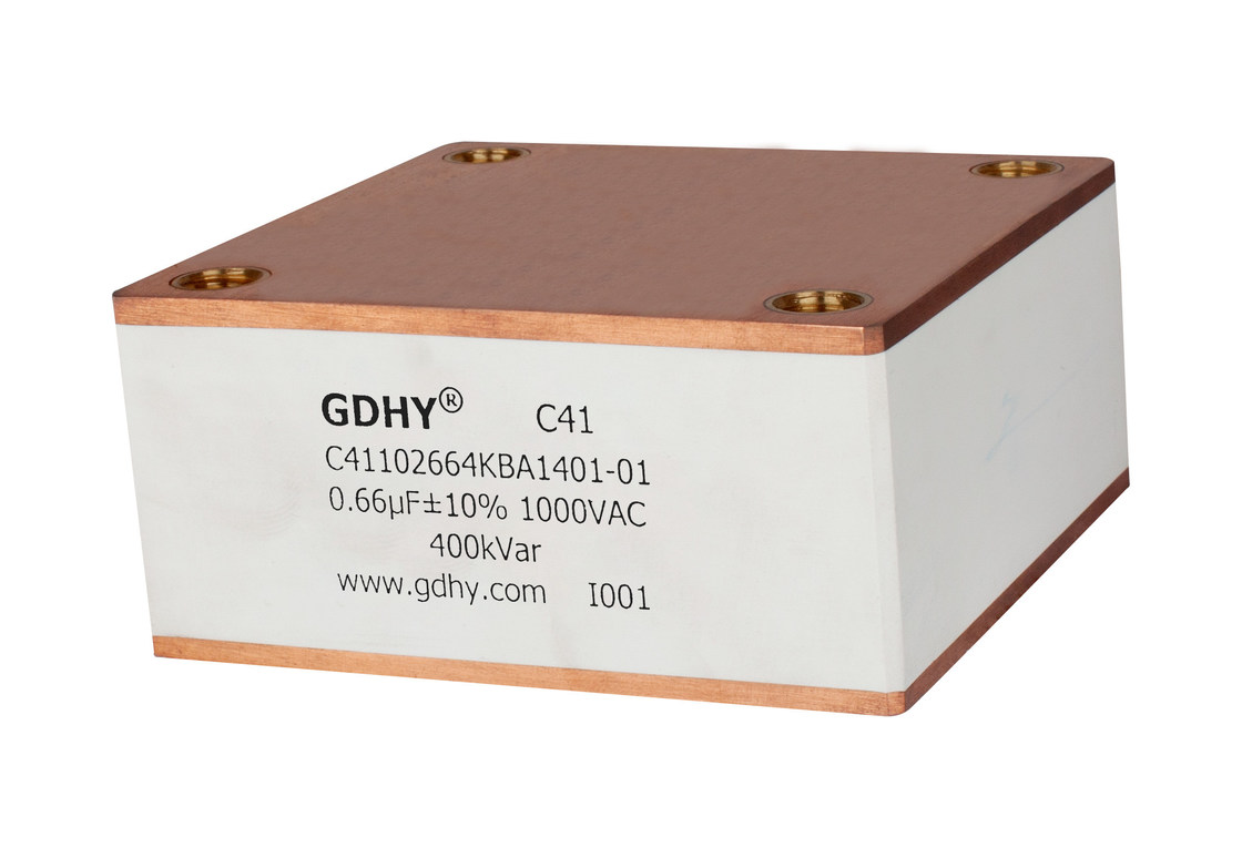 GDHY Water Cooled Capacitor C41-BA1 0.66uF Resembling Alcon FP-7-300 400VAC In Power Electronic Devices