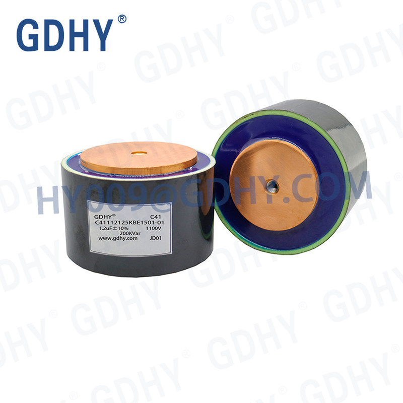 GDHY Water Cooled Capacitor C41-BE 1.2uF Resembling Alcon FP-11-500/CelemC500T Applied in Induction Heating
