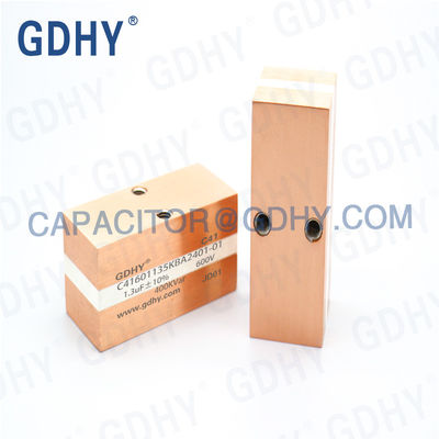 GDHY C41-BA2 1.3uF/600Vrms/400kVar Сходный с Alcon FP-20-400/Celem CSP 150/400 Мощный киноконденсатор Дешевый конденсатор индукционного нагревателя
