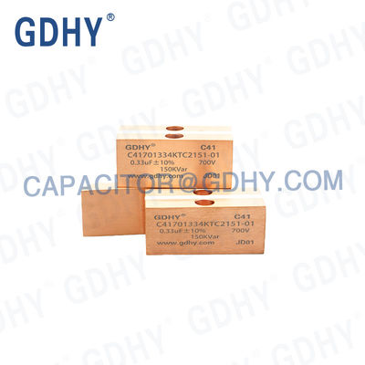 Высоковольтной конденсатор GDHY 700VAC 0.33UF охлаженный кондукцией