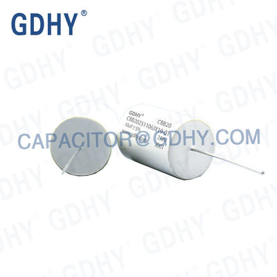 GDHY CBB20 0,068 МКФ/400 В ПОСТ. ТОКА (АНАЛОГ VISHAY MKP1839), АКСИАЛЬНЫЙ МЕТАЛЛИЗИРОВАННЫЙ ПОЛИПРОПИЛЕНОВЫЙ ПЛЕНОЧНЫЙ КОНДЕНСАТОР ДЛЯ РАДИО/АУДИОУСИЛИТЕЛЕЙ